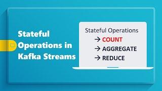 Kafka Streams Stateful Operations | GroupBy | Count | Create State Store and query with Rest Api