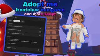 Roblox Adopt Me Frostclaw minigame Autofarm Script and more