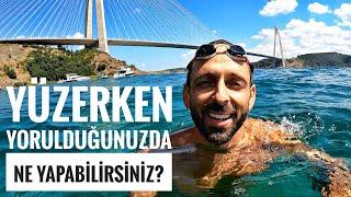 Yüzerken Yorulduğunuzda Ne Yapabilirsiniz? | 3.Köprü'den Yüzme Vlogum