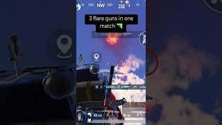 3 flare guns in one match  || Bgmi Gamplay With 3 Flare gun|| #bgmi #viral #shorts