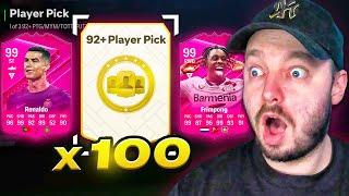 100X 92+ FUTTIES Picks On ONE Account!