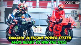 HUGE NEWS, 2025 MOTOGP PRE-SEASON TEST, YAMAHA V4 ENGINE POWER TESTED, MARC READY TO WIN THE TITLE