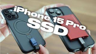 iPhone 15 Pro Max - SSD & Flash Drive for ProRes Video