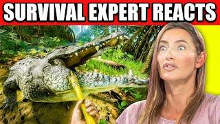 Survival Expert REACTS to Green Hell PART 1 | Experts React