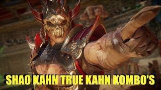 SHAO KAHN (TRUE KAHN VARIATION) COMBO VIDEO