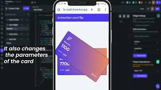 Card Flip Animation FlutterFlow