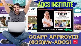 Become A Certified Alcohol and Drug Counselor CCAPP | CADTP Approved