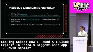 Leaking Kakao: How I Found A 1-Click Exploit In Korea's Biggest Chat App - Dawin Schmidt