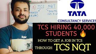 What is TCS NQT  || TCS Hiring 40,000 Graduates || TCS National Qualifier Test 2021