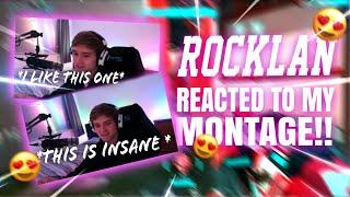 Rocklan Reacted To My Valorant Montage!