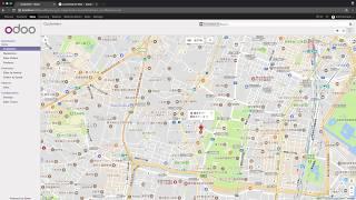 Odoo Google Maps (Map localization and Create new partner within the map)