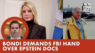 FBI withheld ‘thousands of pages’ of Jeffrey Epstein docs, Pam Bondi says