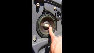 How not to fix a car speaker