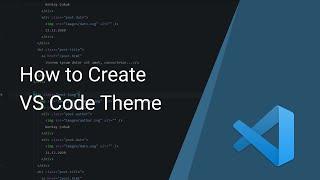 How to create your own VS Code theme 