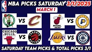 NBA Picks Today 3/1/25 NBA Picks and Predictions NBA Bets Today