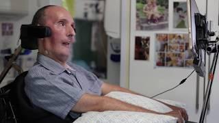 Dr Richard Bennett has locked-in syndrome