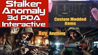 Stalker Anomaly How to Add Custom Items To The Interactive 3D PDA Mod (Guide)