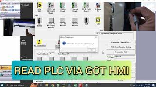 GX Works2 : How to read PLC program via GOT Ethernet