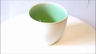 017s Soup Bowl x5 "Minamo" with a Gift Box - MinoYaki-