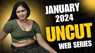 BEST UNCUT WEB SERIES OF JANUARY 2024 | MOODX | MOJFLIX | FUGI | NIKITA BHARDWAJ | NEONX