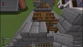 Minecraft Build Tutorial Making an Medieval Stylish House - Gameplay