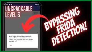 Bypass Root Detection and Frida Detection | Android UnCrackable Level 3