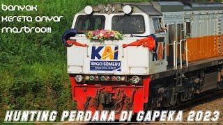 BANYAK KERETA BARU!!! | Hunting Hari Perdana Pemberlakuan Gapeka 2023