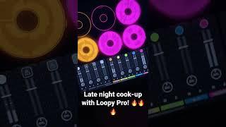 Late night cook-up with the Loopy Pro app for iOS! #musicproducer  #loopypro #iosmusicproduction