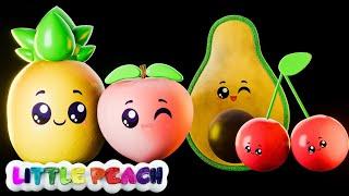  FRESH Fancy Dancing Fruits  | Baby Sensory | summer Dance Party