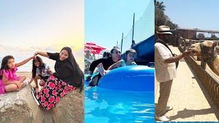 CAMELS LOVE PAPA KHAN || NAFIA FIRST WATER RIDE || MAMA KA MASALA