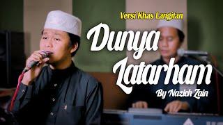 Sholawat Khas Langitan | DUNYA LATARHAM (Allah Allahu) Cover by Nazich Zain