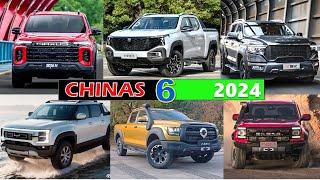  TOP 6 Pick Ups CHINAS 2024 Muy BESTIAS!  | Vary Topics