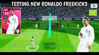 TESTING NEW ICONIC RONALDO FREEKICKS | YAZ HOLIC