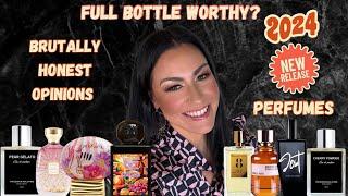 Testing New Release Perfumes 2024 | Brutally honest opinions on new perfumes | Full bottle worthy?