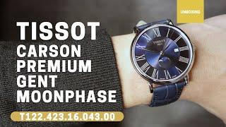 TISSOT CARSON PREMIUM GENT MOONPHASE T122.423.16.043.00