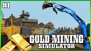 Gold Mining Simulator - BIG UPDATE - New Mini Digger Dlc - Fresh Start For 2024 - Episode#1