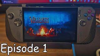 Starting A Valheim Playthrough On The Rog Ally X   Ep 1 Valheim Speedster