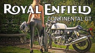 Royal Enfield Continental GT 650 Motorcycle Review Retro Cafe Racer - Blast from the past