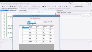 C#-Search and Filter Datagridview using Textbox and Combobox with database.(C# Tutorial)