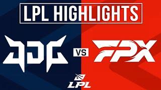 JDG vs FPX Highlights ALL GAMES | LPL 2024 Summer | JD Gaming vs FunPlus Phoenix