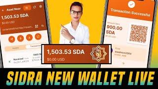 Sidra Bank New Wallet Live||Sidra Bank New Updates||Sidra Chain New Updates||Sidra Coin New updates