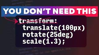 A new way to do CSS transforms!