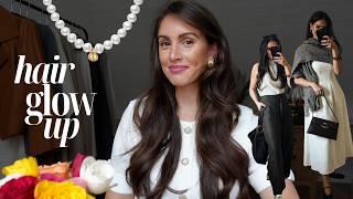 GLOW UP | New Hair, Very Demure very mindful, luxury shopping, new in my jewellery collection | Pia