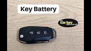 Ford Mondeo Ka Flip Key onwards Key Battery Change