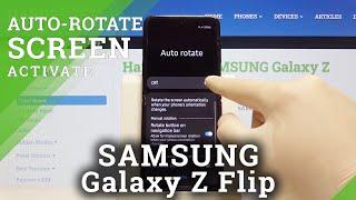 How to Auto Rotate Screen on Samsung Galaxy Z Flip – Enable Auto Rotation