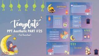 Template PPT Aesthetic #25 Ramadhan Series [Free Download]