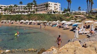 Vrisoudia Beach, Paphos, Cyprus ▶ Walking Tour along the beautiful coastline