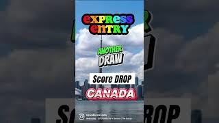 Express entry draw #canada #visaupdate #canadapr #ircc