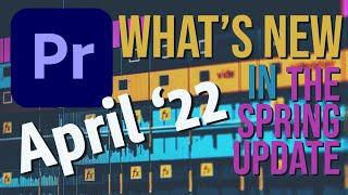 Premiere Pro Spring 2022 Update Tutorial.  New Export Process!