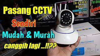 Cara Pasang CCTV Sendiri Mudah dan Murah pantau pakai HP